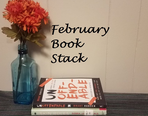 February Book Stack